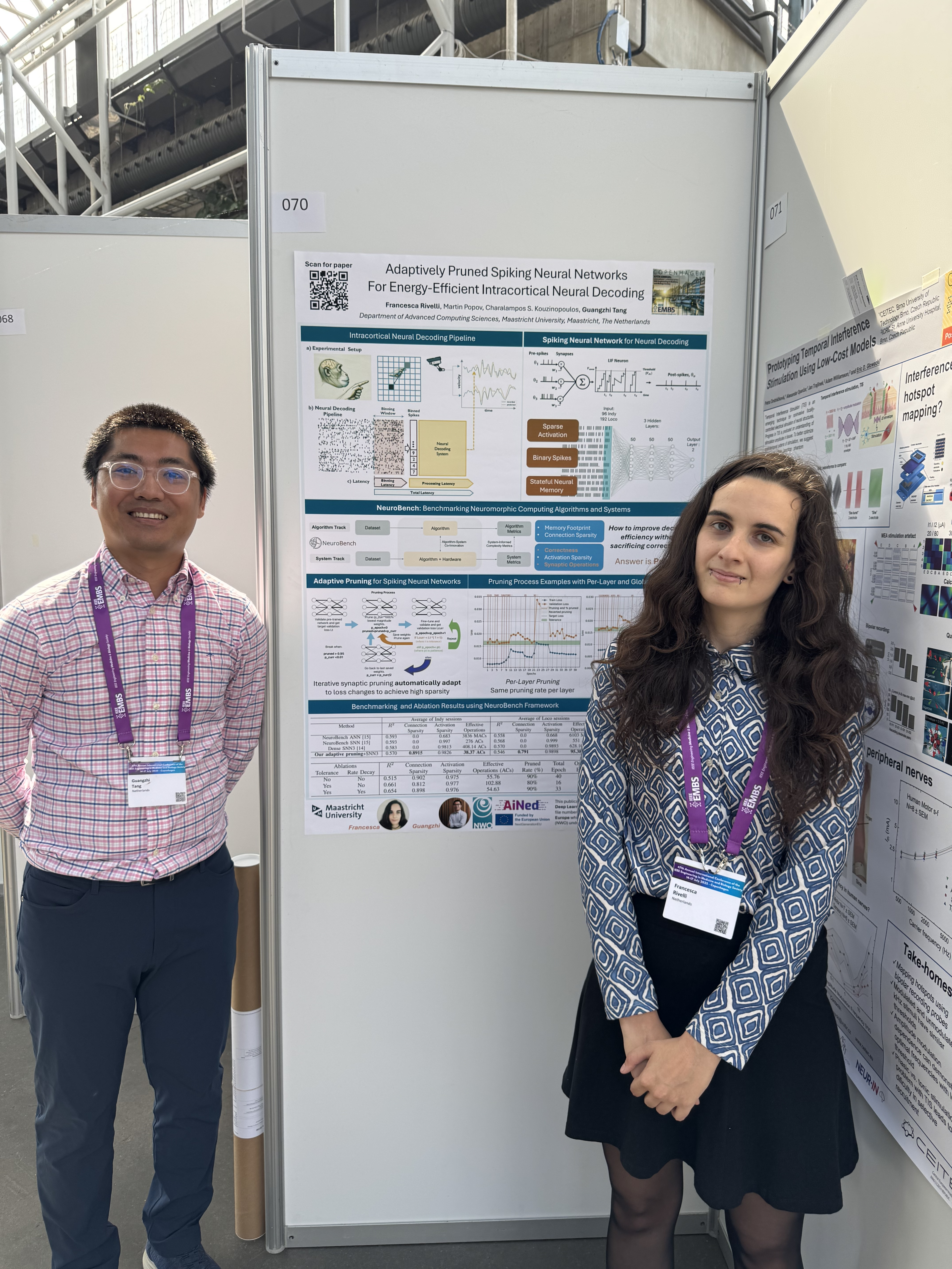 Presenting our accepted paper at EMBC 2025 in Copenhagen.